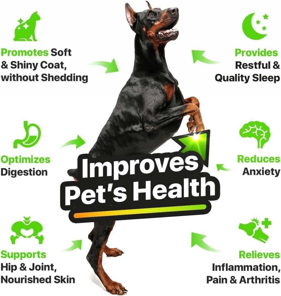 CharlieBuddy Hеmp and Salmon Oil for Dogs Skin and Coat Hеalth - 3, 6, 9 Omega Pet Hеmp Oil for Dogs and Cats, Rich in Vitamins B, E Dog Fish Oil  Hеmp for Dogs Anxiеty and Strеss Rеlief, Jоint Pаin