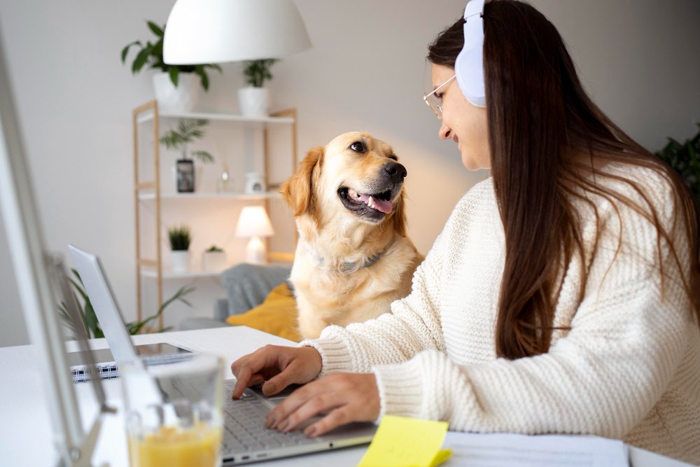 pet-friendly home office