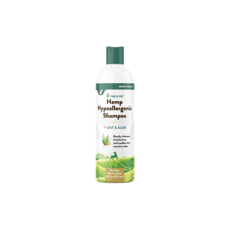 NaturVet Hemp Hypoallergenic Shampoo